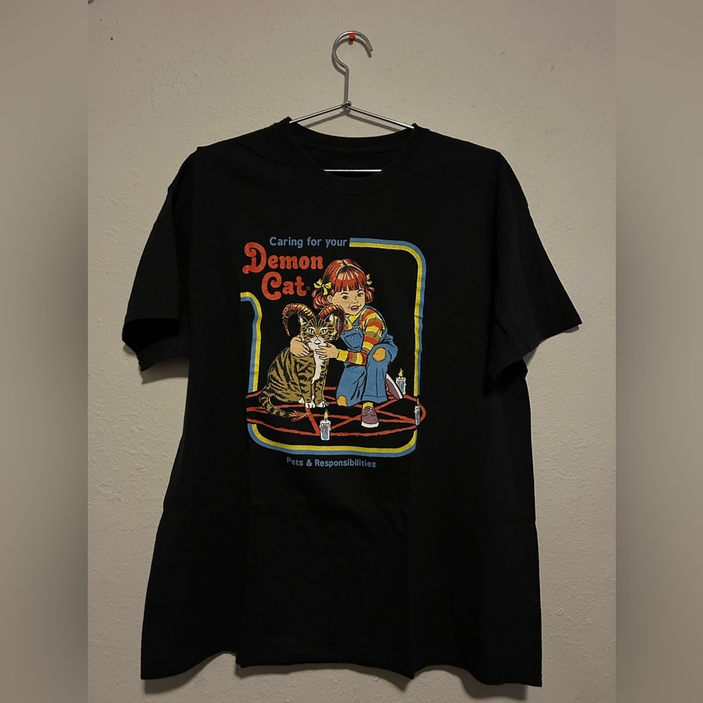Demon cat shirt